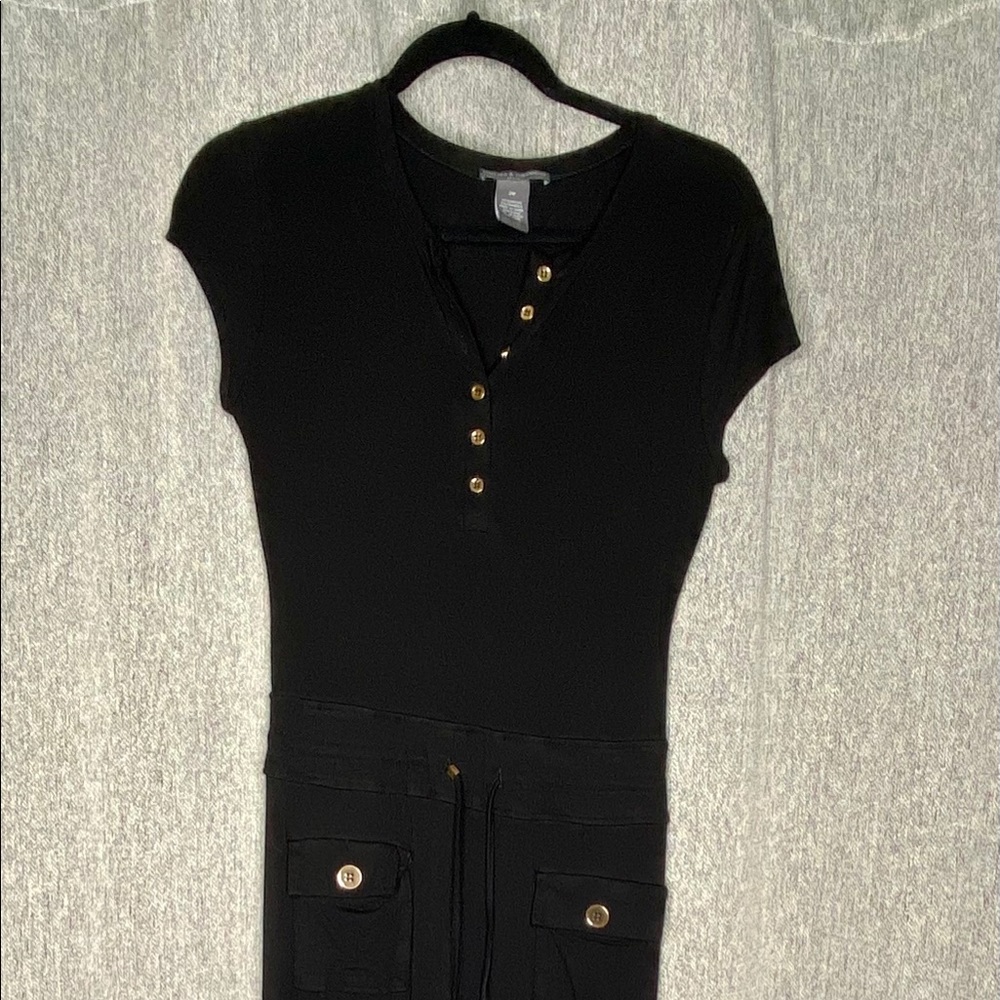 Black maxi dress